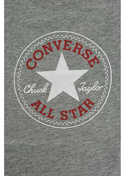 Tricouri Converse All Star Printed T-Shirt Gray Baieti (BM 8591163) 2