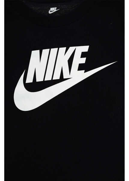 Tricouri Nike Printed T-Shirt Black Baieti (BM 8591382) 2