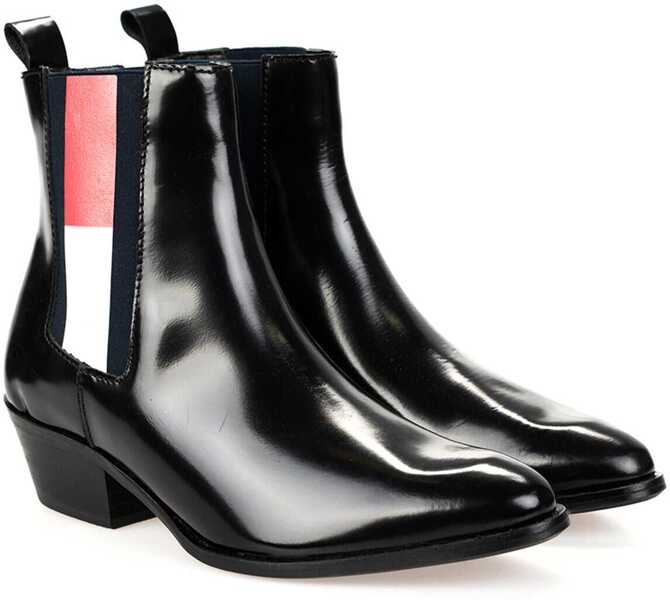Papuci Tommy Hilfiger EN0EN00711 Czarny Femei (BM 8591535) 2