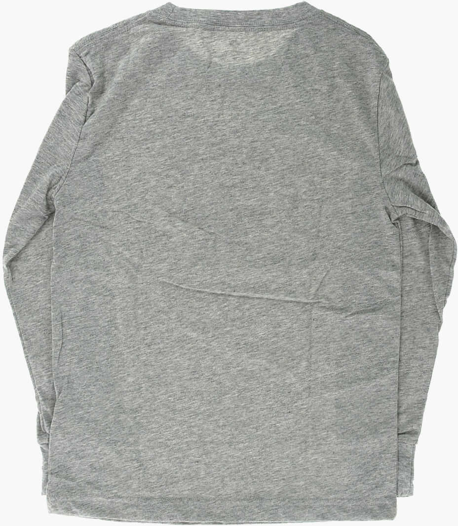 Tricouri Converse All Star Printed T-Shirt Gray Baieti (BM 8592000) 3