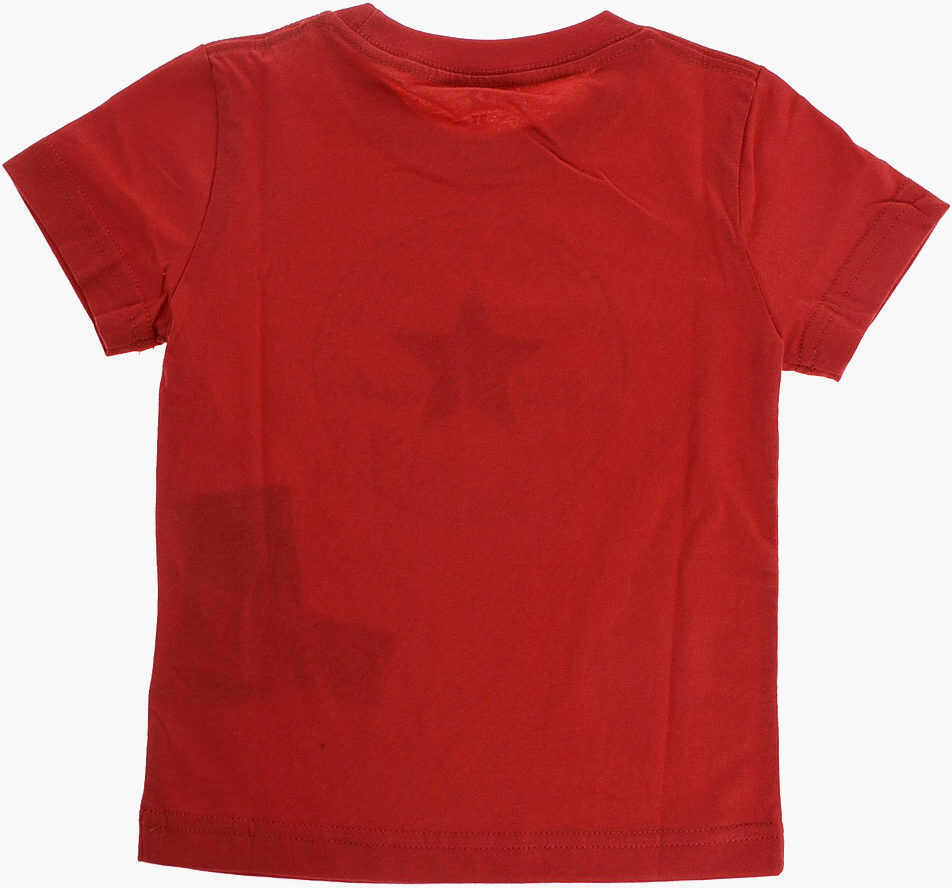 Tricouri Converse All Star Chuck Taylor Printed T-Shirt Red Baieti (BM 8592003) 3