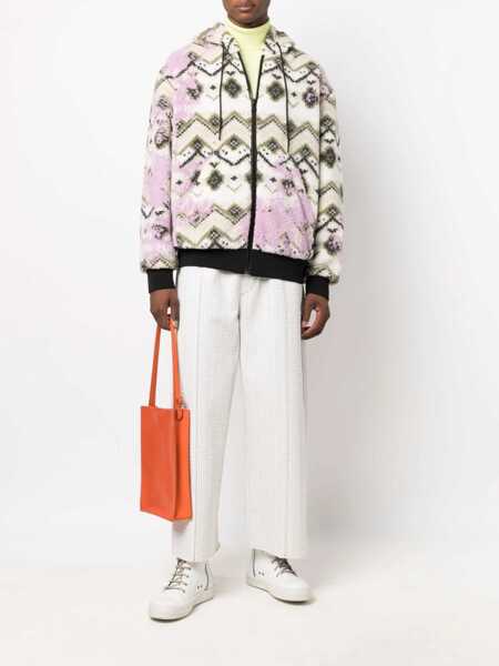 Jachete MSGM Fleece Sherpa Jacket MULTICOLOUR Barbati (BM 8592174) 2