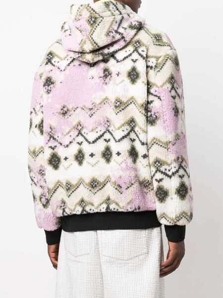 Jachete MSGM Fleece Sherpa Jacket MULTICOLOUR Barbati (BM 8592174) 4