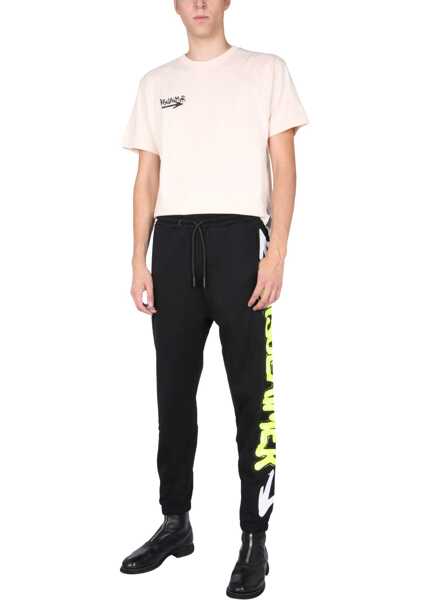 Tricouri Disclaimer T-Shirt With Screen Print WHITE Barbati (BM 8593041) 3