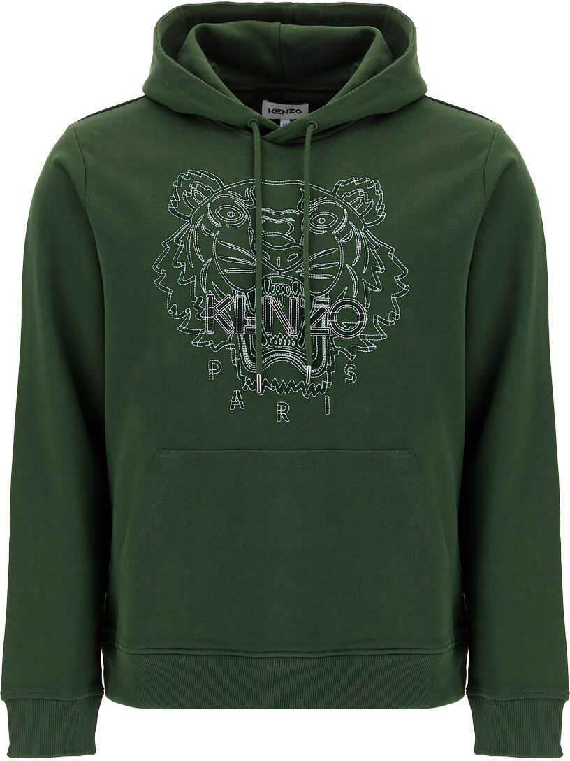 Kenzo Hoodie FB65SW3304MX DARK KHAKI