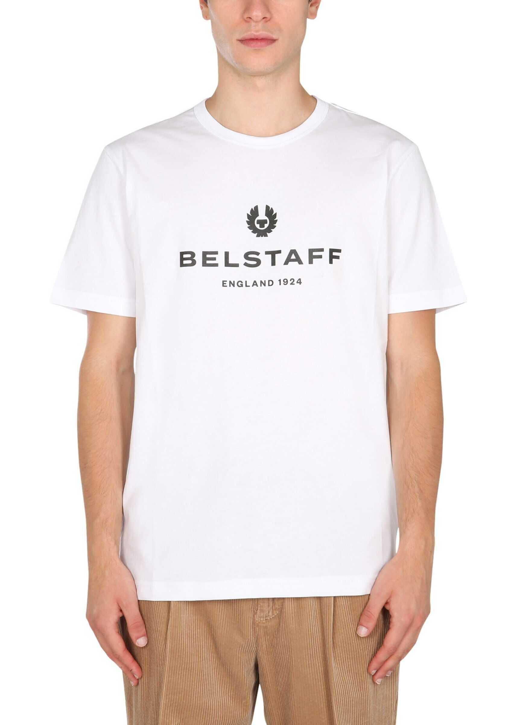 Belstaff Crew Neck T-Shirt* WHITE