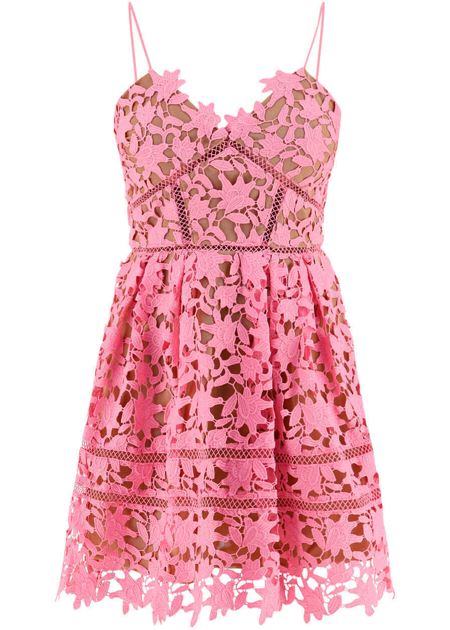 Self-Portrait Azaelea Mini Dress AW21098 BUBBLE GUM