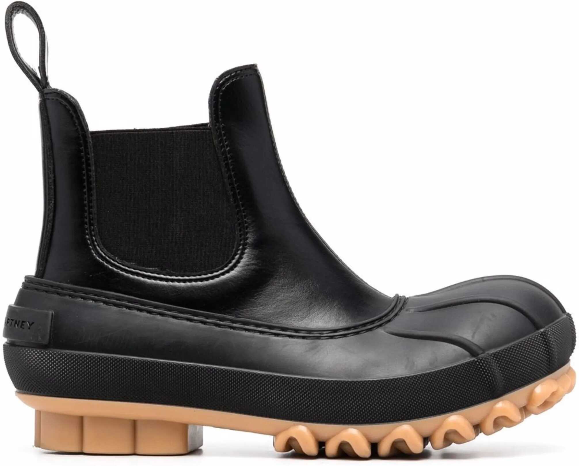 Poze Stella McCartney Chelsea Duck City Boots BLACK
