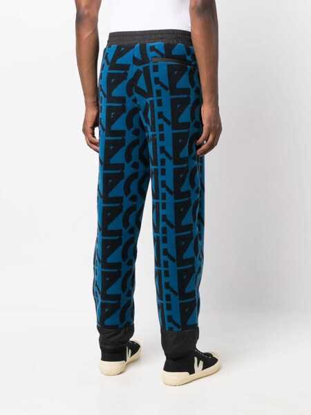 Pantaloni casual Kenzo Jogging Pants With Monogram Logo BLUE Barbati (BM 8595816) 4