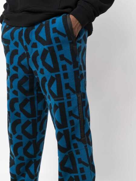 Pantaloni casual Kenzo Jogging Pants With Monogram Logo BLUE Barbati (BM 8595816) 5
