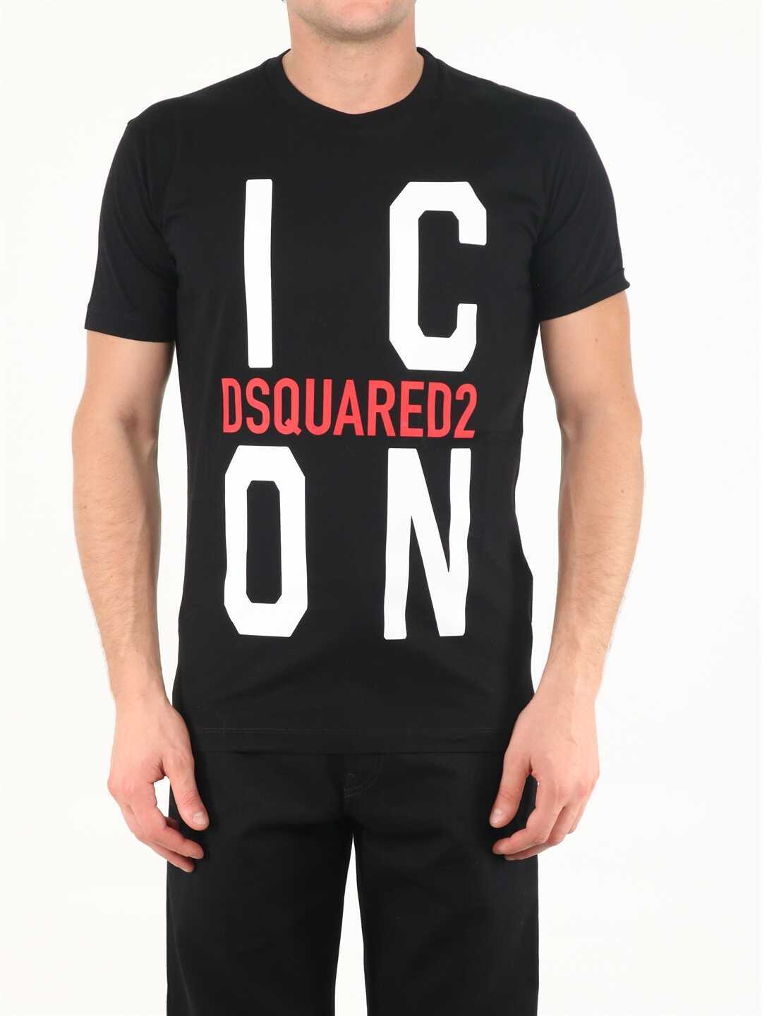 DSQUARED2 T-Shirts S79GC0021 S23009 Black