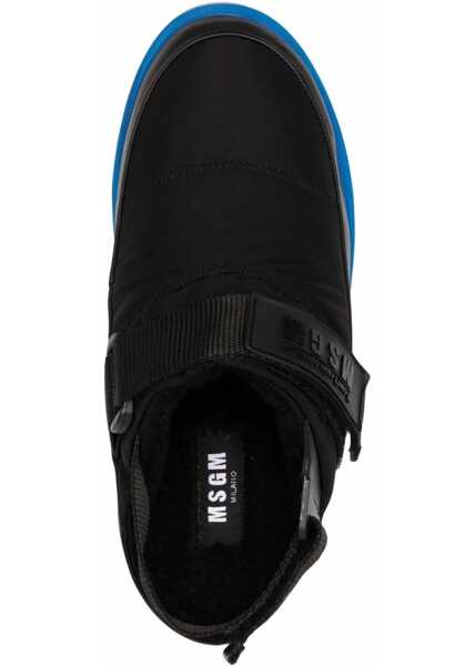 Sandale MSGM Puffed Sandals BLACK Femei (BM 8596929) 4