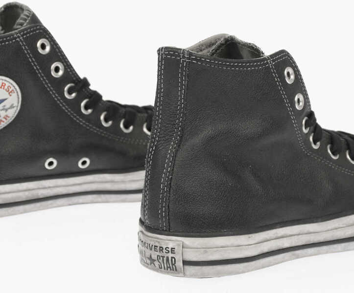 Sneakers Converse Leather Sneakers Black Barbati (BM 8598516) 2