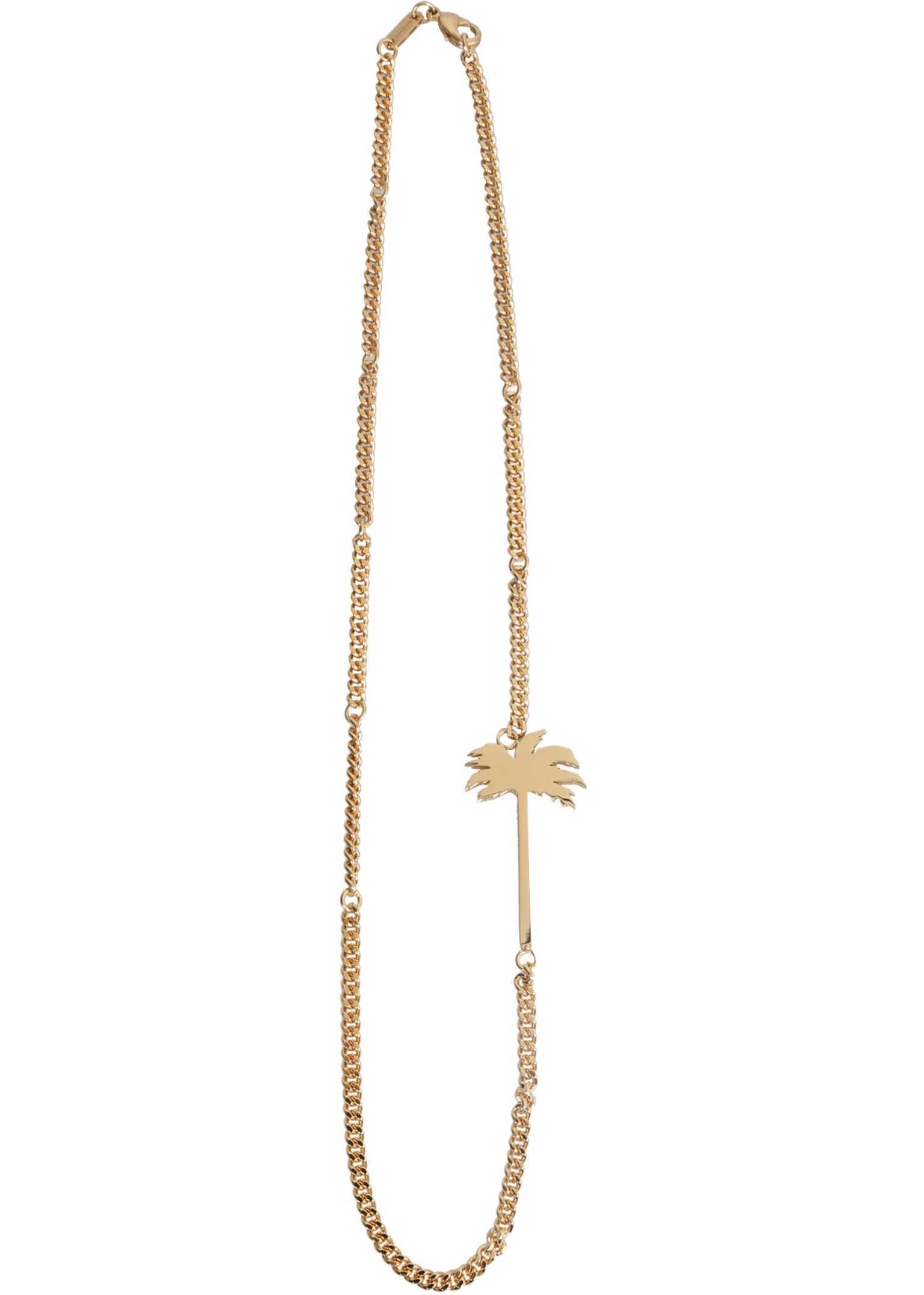 Palm Angels Palm Necklace GOLD image