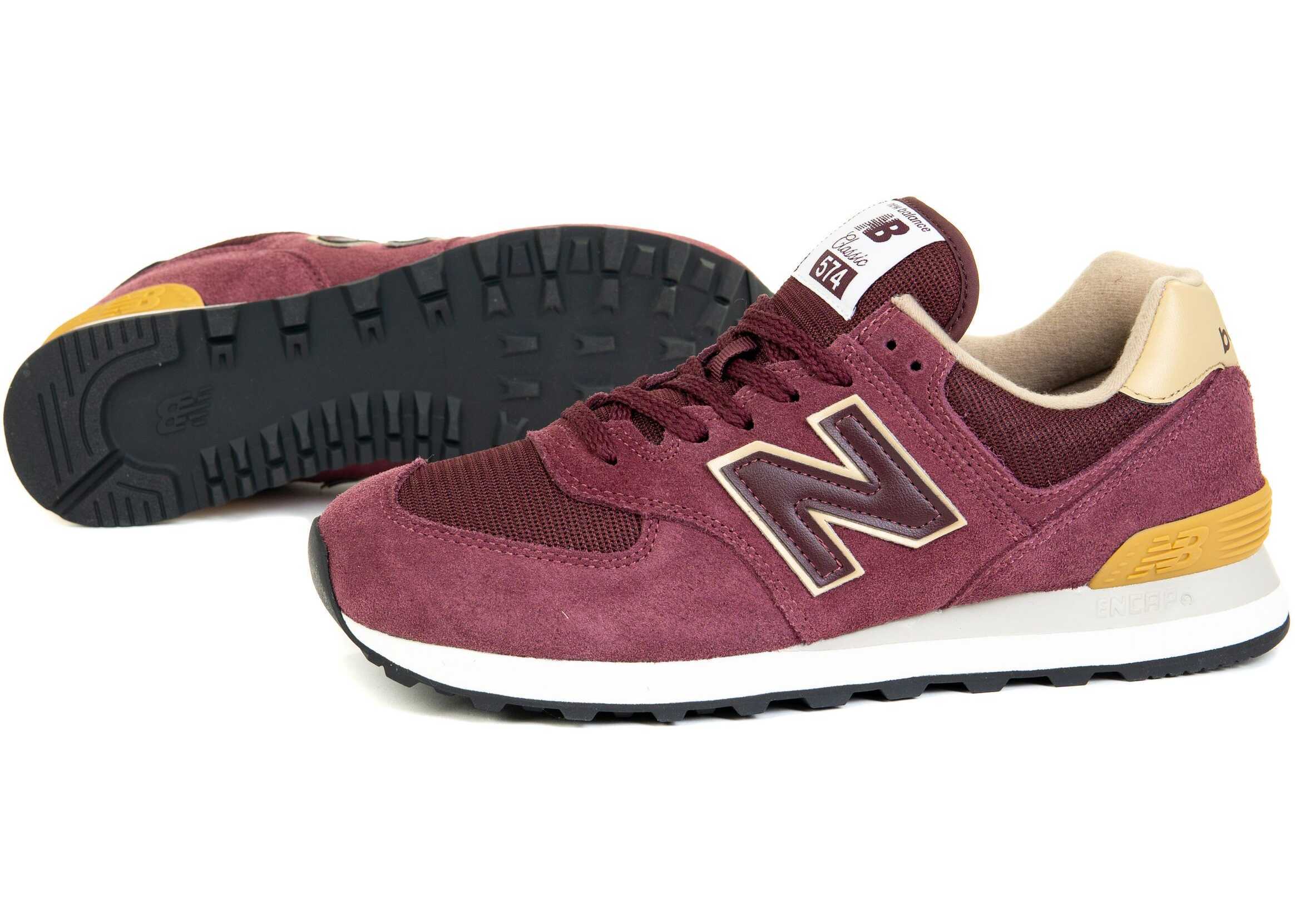 New Balance 574 Burgundy