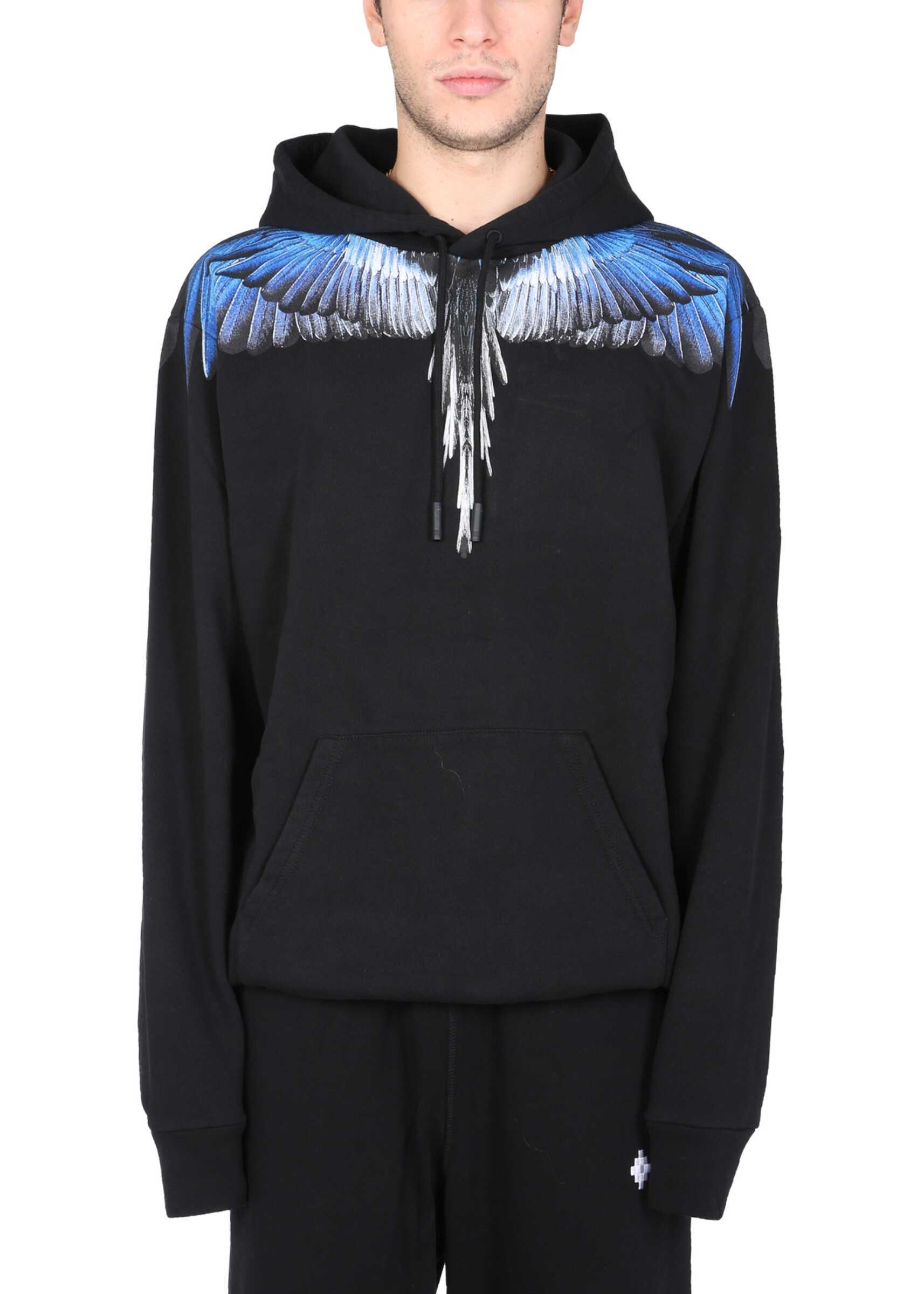 Marcelo Burlon "Wings" Sweatshirt CMBB007_F21FLE0011045 BLACK