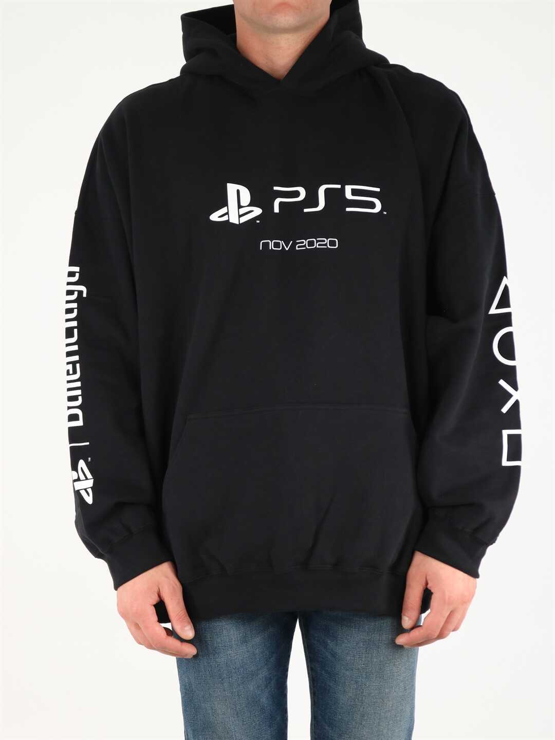 Balenciaga Balenciaga X Playstation ™ Sweatshirt 651799 TKVF4 Black/white