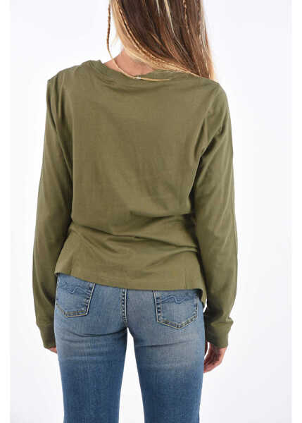 Bluze casual Nike Printed T-Shirt Military Green Femei (BM 8605152) 2