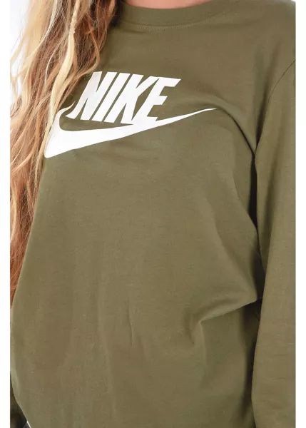 Bluze casual Nike Printed T-Shirt Military Green Femei (BM 8605152) 3