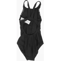 Costume de baie intregi pentru Fete - Costume de baie intregi Nike Side Logoed One Piece Swimsuit Black Fete (BM 8605218) - B-mall.ro