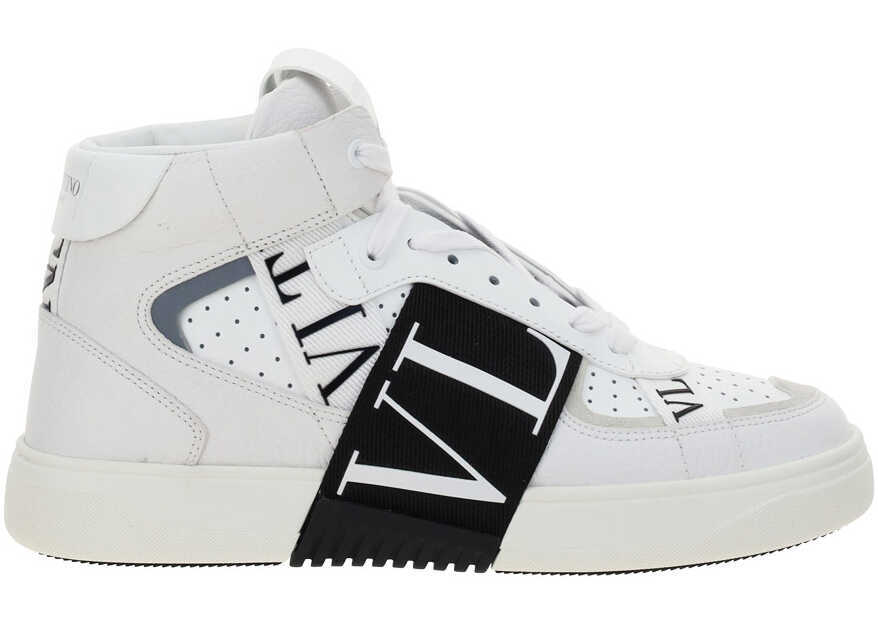 Valentino Garavani Garvani Mid-Top Sneakers WY0S0E03WRQ BIANCO/NERO