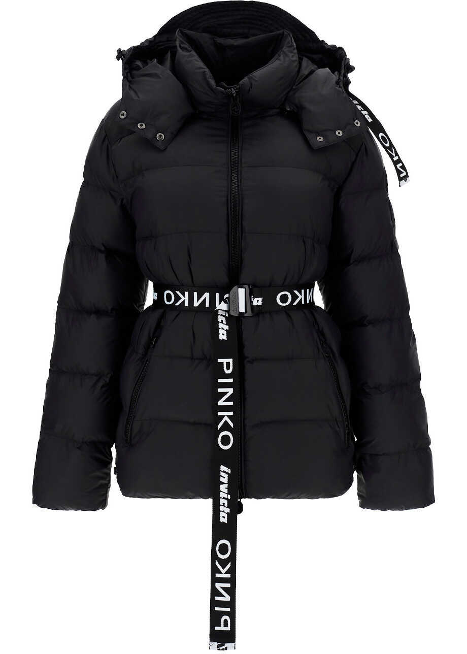 Pinko Iperbolico Jacket 1G16XKY833 NERO LIMOUSINE