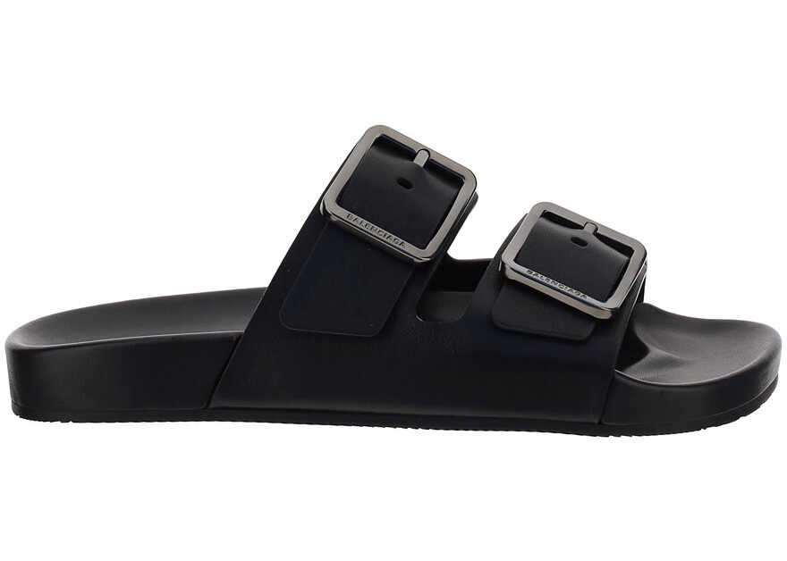 Balenciaga Mallorca Sandal Shoes 685637WA2M6 BLACK