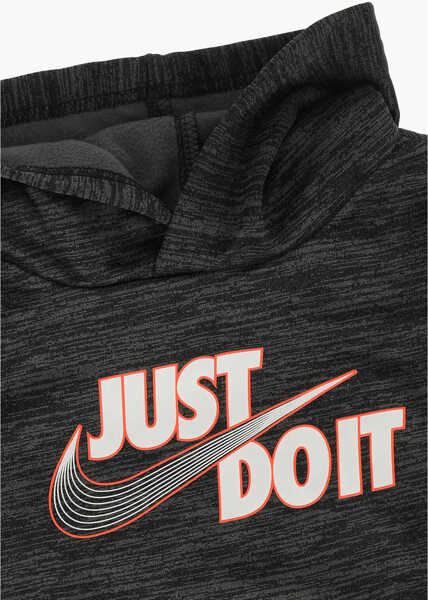 Hanorace Nike Printed Sweatshirt Black Baieti (BM 8605611) 2