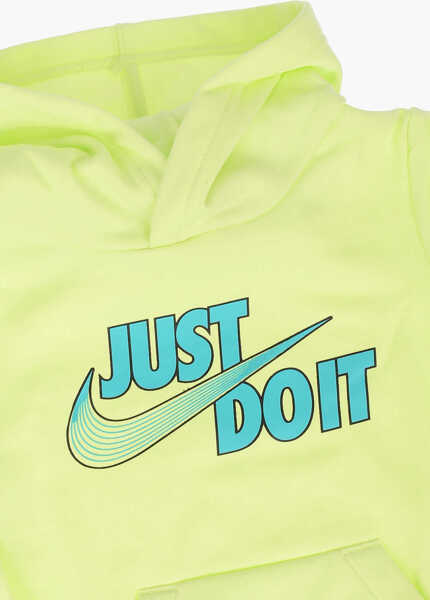 Hanorace Nike Printed Sweatshirt Green Baieti (BM 8605890) 2