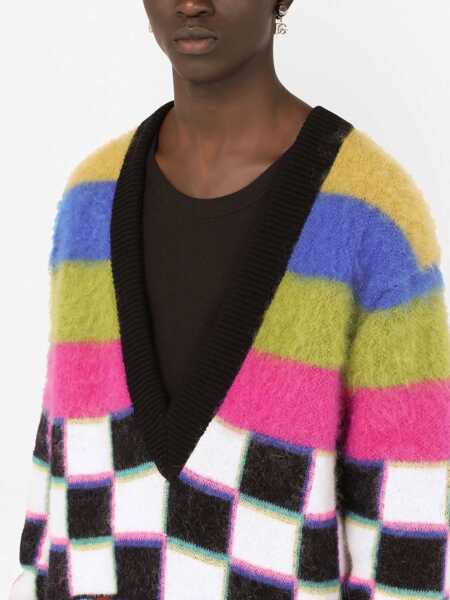 Pulovere Dolce & Gabbana Glitch Sweater MULTICOLOUR Barbati (BM 8619447) 5