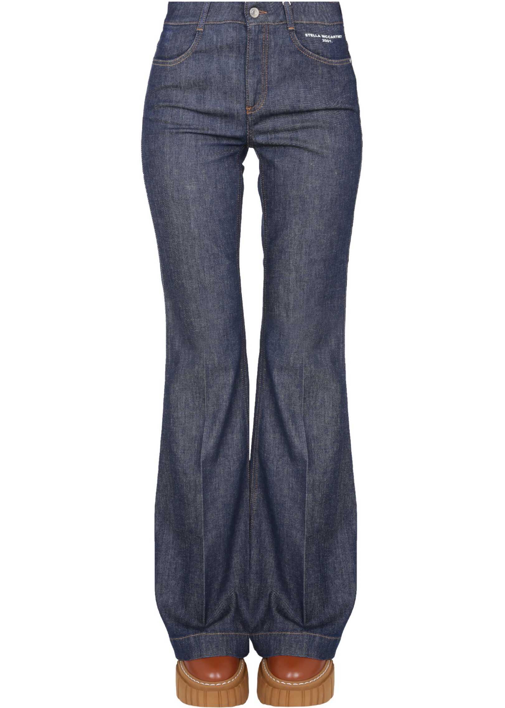 Stella McCartney "Flare" Jeans 372775_SOH584024 BLUE