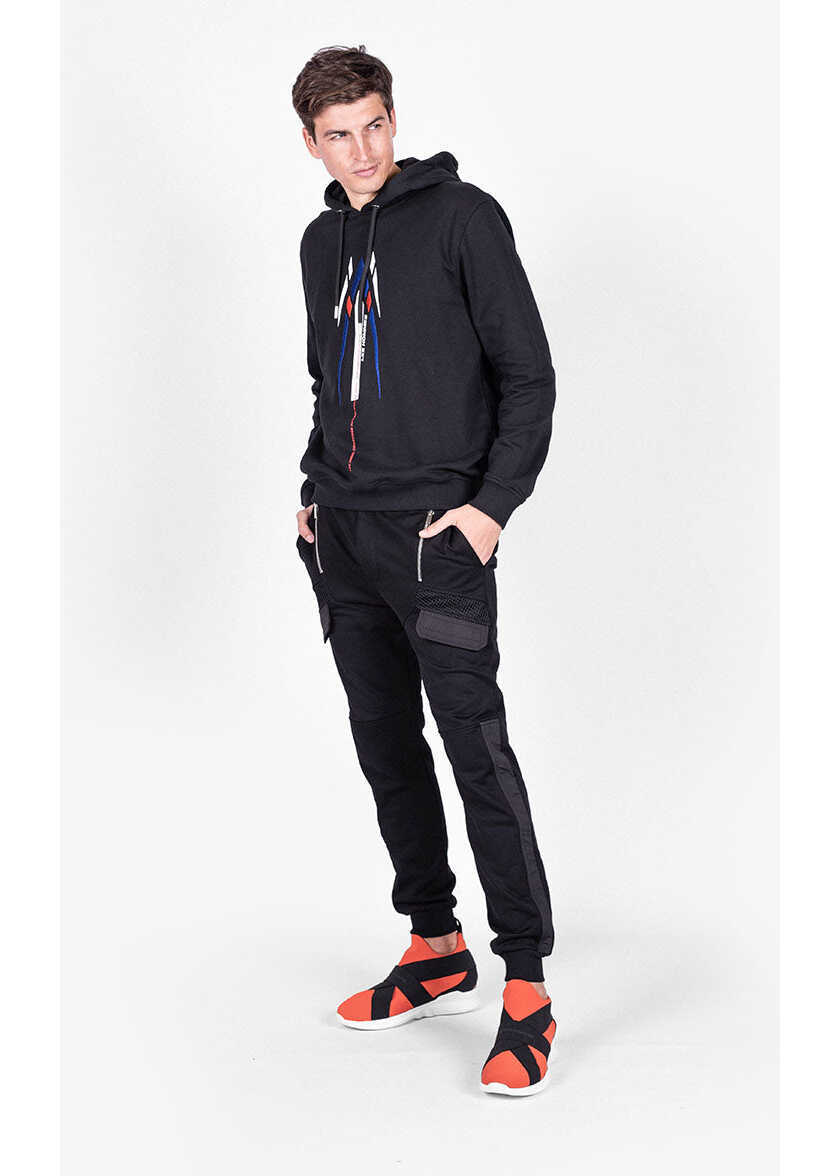 Hanorace Les Hommes Speed LJH401 Czarny Barbati (BM 8621103) 2