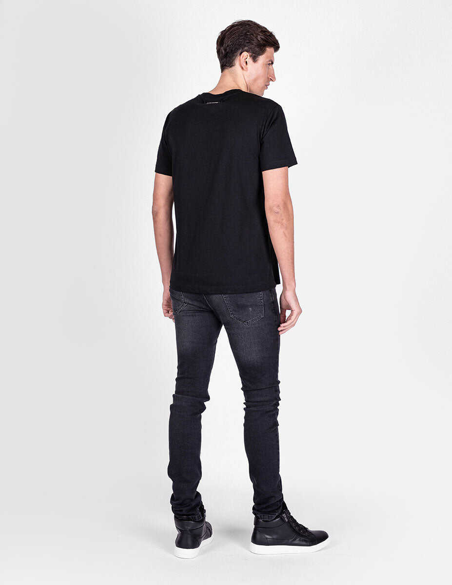 Tricouri Les Hommes LJT204 Czarny Femei (BM 8621115) 4