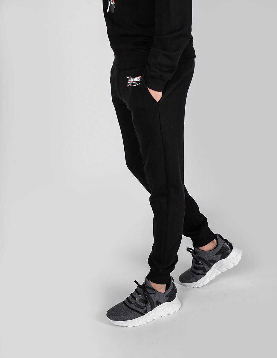 Pantaloni de trening Les Hommes Jogger LJJ111 Czarny Barbati (BM 8621787) 3