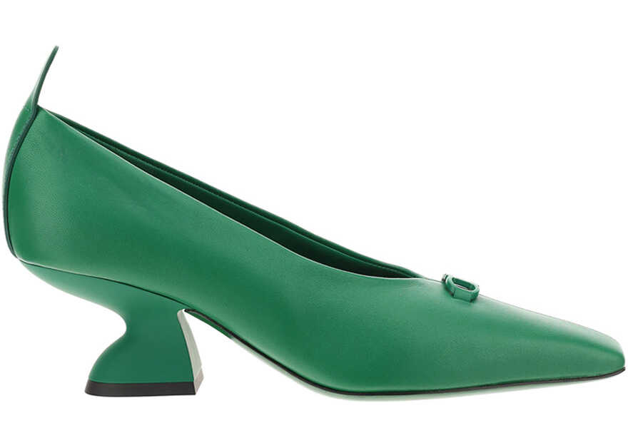 Salvatore Ferragamo Pumps 747879 SCRUBS GREEN