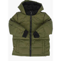 Jachete Hooded Jood Jacket With Zip Closure Baieti