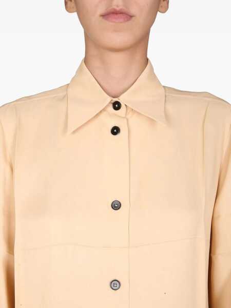 Bluze Jil Sander Boxy Fit Shirt NUDE Femei (BM 8624238) 4