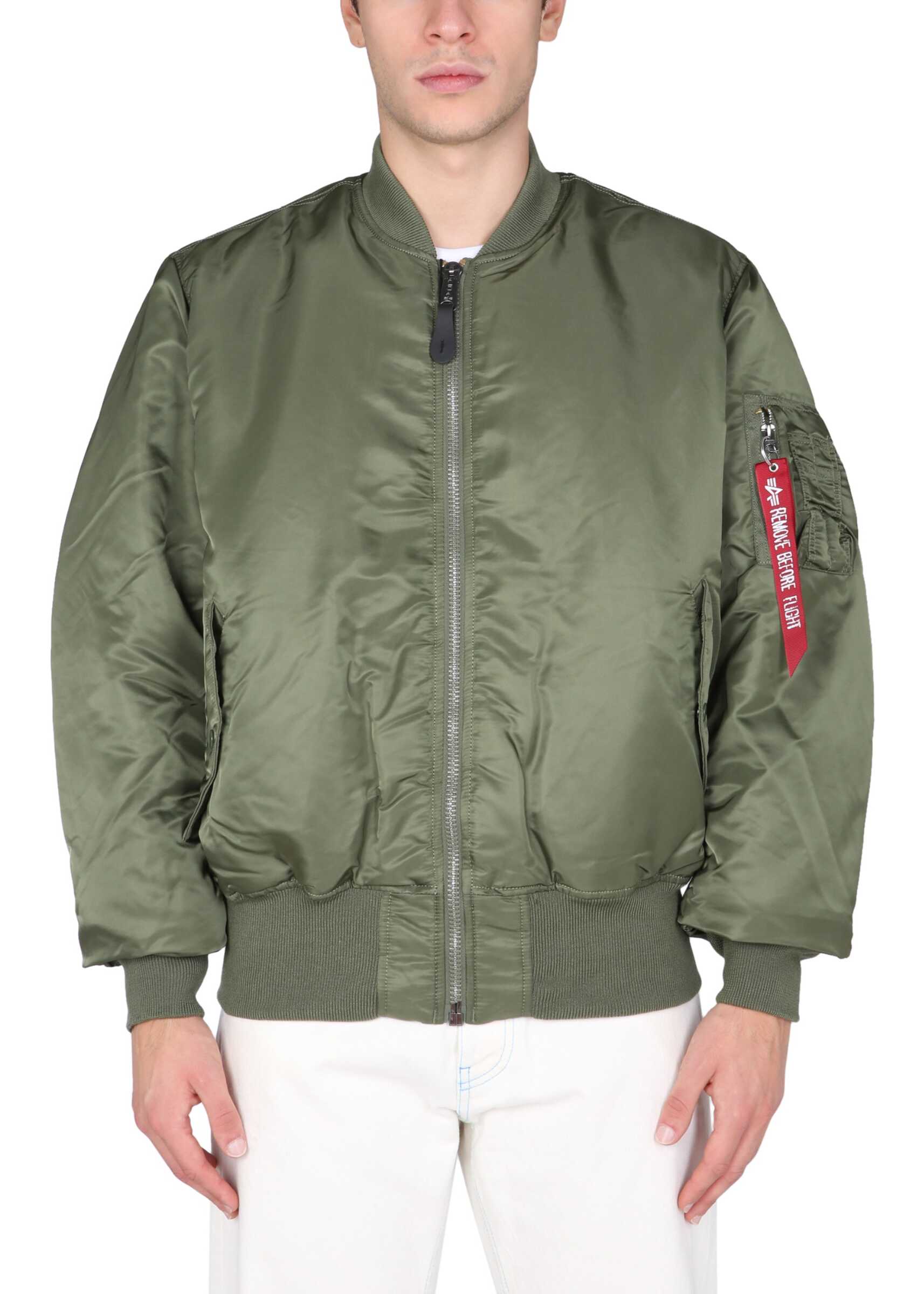 Alpha Industries "Ma-1" Bomber 100101_01 GREEN