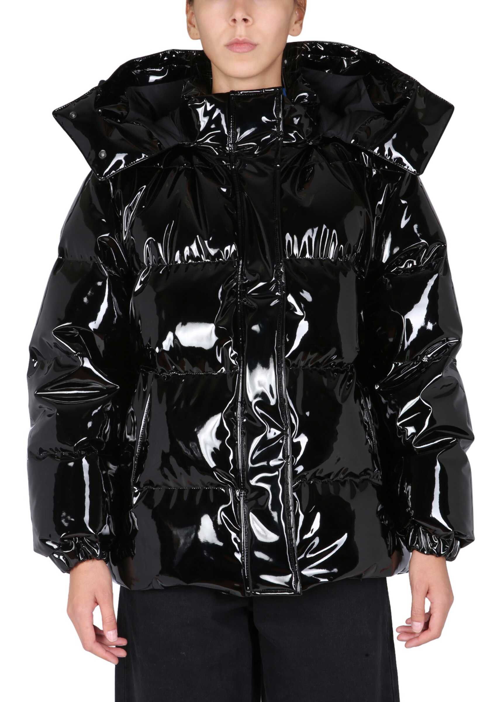 MSGM Water Repellent Down Jacket 3142MDH109_21780399 BLACK