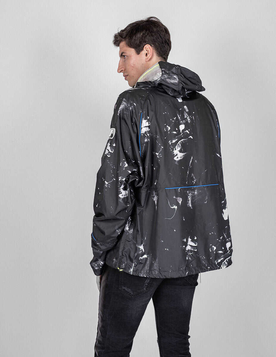 Bomber jacket Les Hommes K Way LHO357 Czarny Barbati (BM 8624424) 4