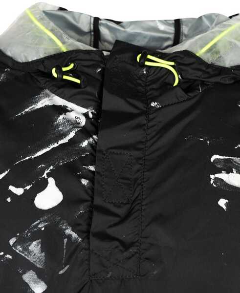 Bomber jacket Les Hommes K Way LHO357 Czarny Barbati (BM 8624424) 7