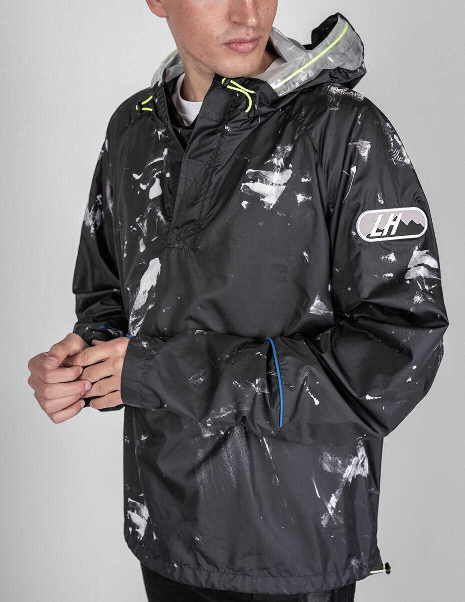 Bomber jacket Les Hommes K Way LHO357 Czarny Barbati (BM 8624424) 8