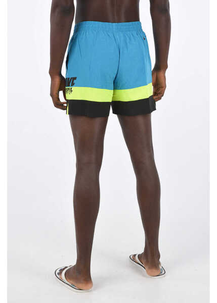 Bermude Nike Logo Printed Boxer Swimsuit Light Blue Barbati (BM 8625915) 2