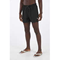 Bermude Logo Printed Boxer Swimsuit Barbati