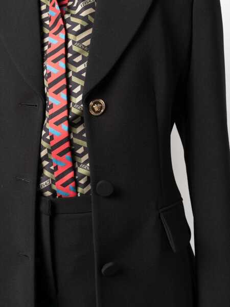Sacouri office Versace Jacket With Medusa Button BLACK Femei (BM 8627859) 5