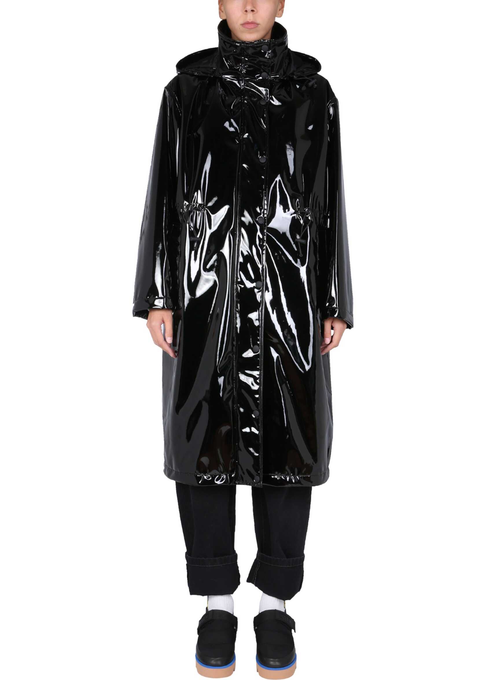 MSGM Oversize Fit Trench BLACK image