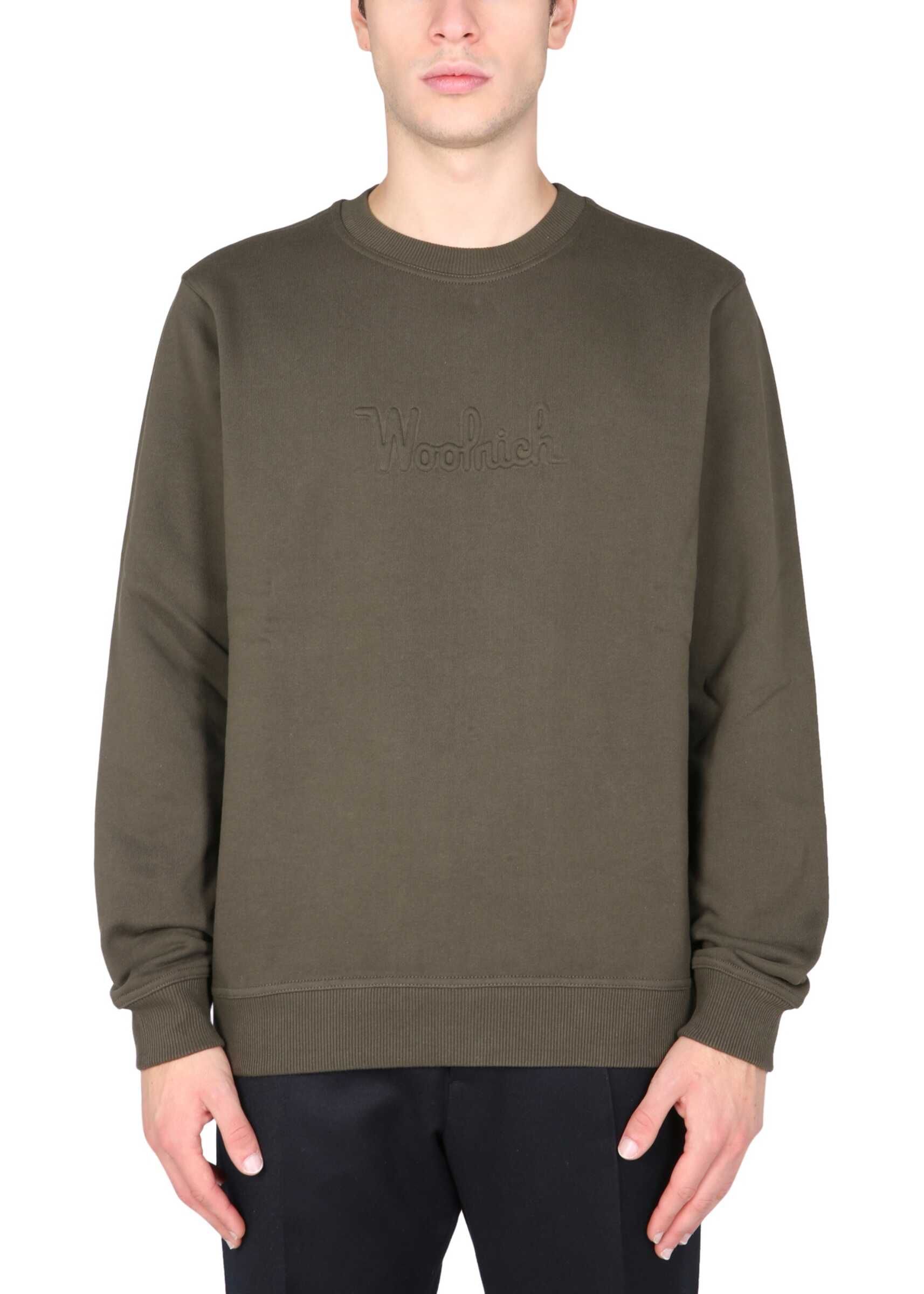 Woolrich "Luxe" Sweatshirt GREEN