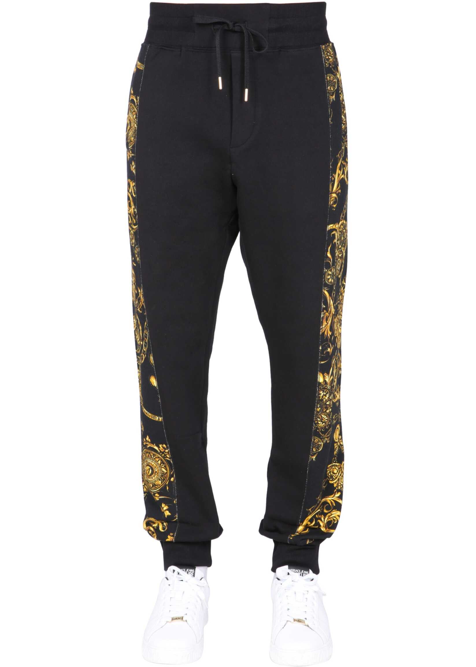 Versace Jeans Couture Jogging Pants 71GAA3C0_FS002G89 BLACK