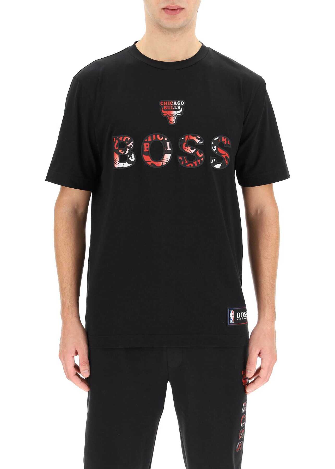 BOSS X Nba T-Shirt 50461962 BLACK CHICAGO BULLS