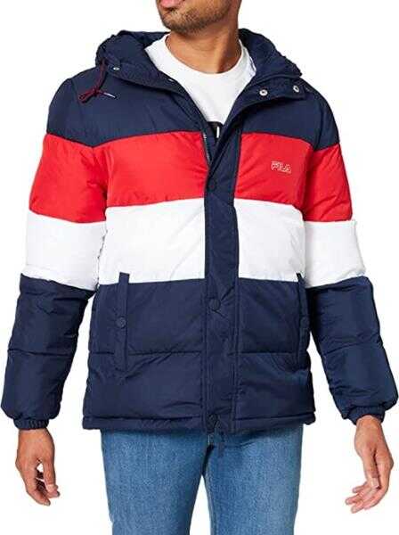 Fila Pirro Blocked Puff Jkt M Navy